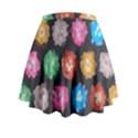 Background Colorful Abstract Mini Flare Skirt View2