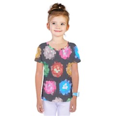 Background Colorful Abstract Kids  One Piece Tee
