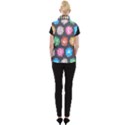 Background Colorful Abstract Women s Button Up Vest View2