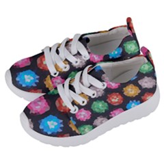 Background Colorful Abstract Kids  Lightweight Sports Shoes
