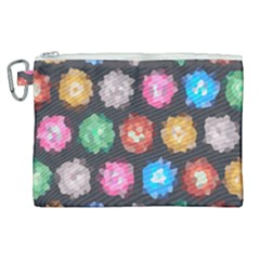 Background Colorful Abstract Canvas Cosmetic Bag (XL)