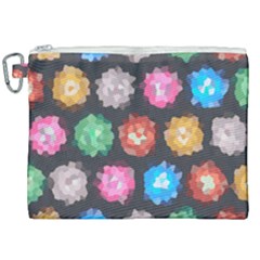Background Colorful Abstract Canvas Cosmetic Bag (XXL)