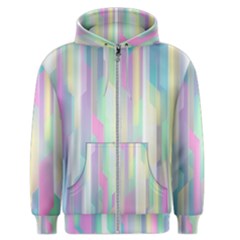 Background Abstract Pastels Men s Zipper Hoodie by Nexatart