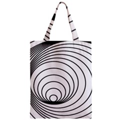 Spiral Eddy Route Symbol Bent Zipper Classic Tote Bag by Nexatart