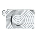 Spiral Eddy Route Symbol Bent Canvas Cosmetic Bag (Large) View1