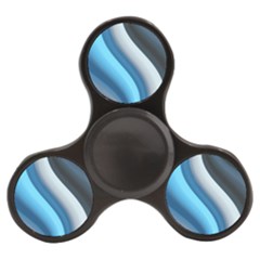 Abstract Pattern Lines Wave Finger Spinner