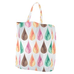 Background Colorful Abstract Giant Grocery Tote