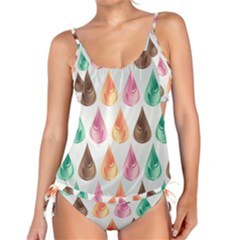 Background Colorful Abstract Tankini Set