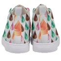 Background Colorful Abstract Kid s Mid-Top Canvas Sneakers View4