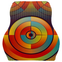 Background Colorful Abstract Car Seat Velour Cushion  by Nexatart