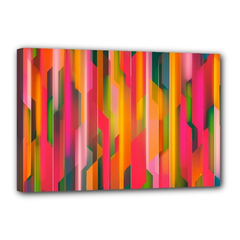 Background Abstract Colorful Canvas 18  x 12 