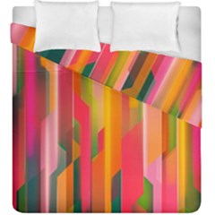 Background Abstract Colorful Duvet Cover Double Side (King Size)