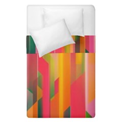 Background Abstract Colorful Duvet Cover Double Side (Single Size)