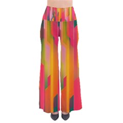 Background Abstract Colorful So Vintage Palazzo Pants