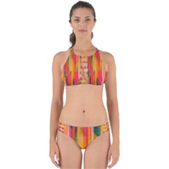 Background Abstract Colorful Perfectly Cut Out Bikini Set