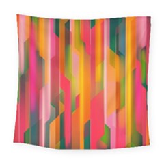 Background Abstract Colorful Square Tapestry (Large)