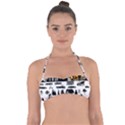 Good Morning, City Halter Bandeau Bikini Top View1