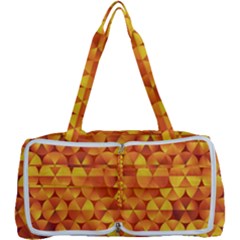 Background Triangle Circle Abstract Multi Function Bag	