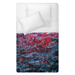 Water Color Red Duvet Cover (single Size) by FunnyCow