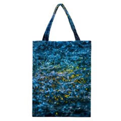 Water Color Yellow Classic Tote Bag by FunnyCow