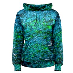 Water Color Green Women s Pullover Hoodie by FunnyCow