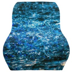 Water Color Blue Car Seat Back Cushion 