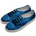 Water Color Blue Men s Classic Low Top Sneakers View2