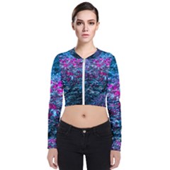 Water Color Violet Bomber Jacket by FunnyCow
