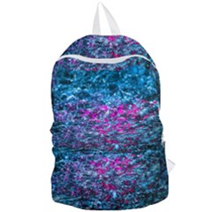 Water Color Violet Foldable Lightweight Backpack by FunnyCow