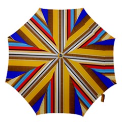 Colorful Stripes Hook Handle Umbrellas (large) by FunnyCow