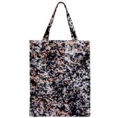 Granite Hard Rock Texture Zipper Classic Tote Bag by FunnyCow