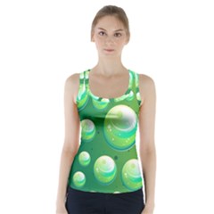 Background Colorful Abstract Circle Racer Back Sports Top by Nexatart