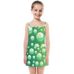 Background Colorful Abstract Circle Kids Summer Sun Dress