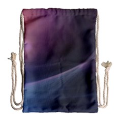 Abstract Form Color Background Drawstring Bag (large) by Nexatart