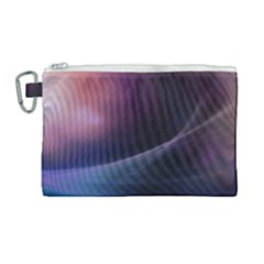 Abstract Form Color Background Canvas Cosmetic Bag (large) by Nexatart