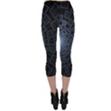 Pattern Abstract Fractal Art Capri Leggings  View2