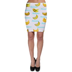 Bananas Bodycon Skirt by cypryanus