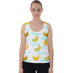 Bananas Velvet Tank Top by cypryanus