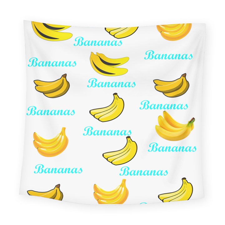 Bananas Square Tapestry (Large)