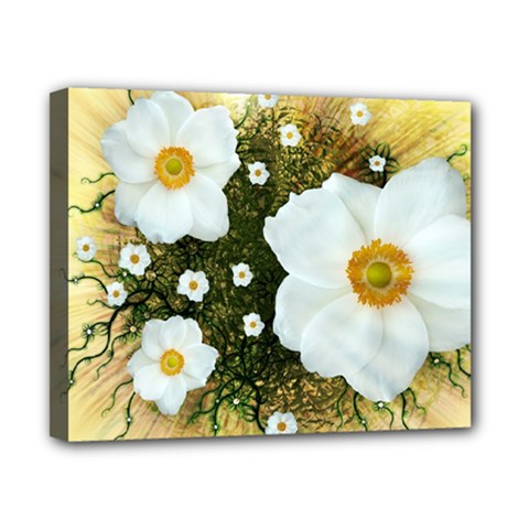 Summer Anemone Sylvestris Canvas 10  X 8  by Nexatart