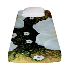 Summer Anemone Sylvestris Fitted Sheet (single Size) by Nexatart