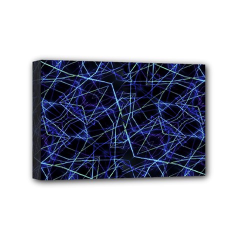 Galaxy Linear Pattern Mini Canvas 6  X 4  by dflcprints