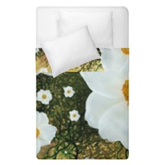 Summer Anemone Sylvestris Duvet Cover Double Side (single Size) by Nexatart