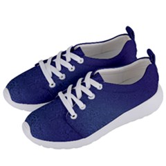 Fractal Rendering Background Blue Women s Lightweight Sports Shoes