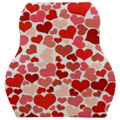 Abstract Background Decoration Hearts Love Car Seat Velour Cushion 