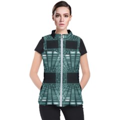 Abstract Perspective Background Women s Puffer Vest