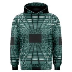 Abstract Perspective Background Men s Overhead Hoodie