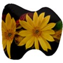 Sun Flower Blossom Bloom Particles Head Support Cushion View3