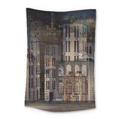 Architecture City Home Window Small Tapestry by Nexatart
