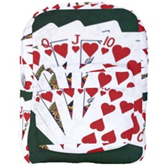 Poker Hands   Royal Flush Hearts Full Print Backpack by FunnyCow